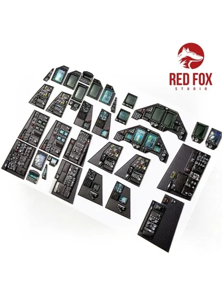 1/32 F-16F Block 60 Fighting Falcon (for Academy kit), 1/32 - Red F...