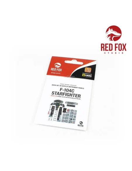 1/32 F-104C Starfighter (for Italeri kit), 1/32 - Red Fox Studio RF...
