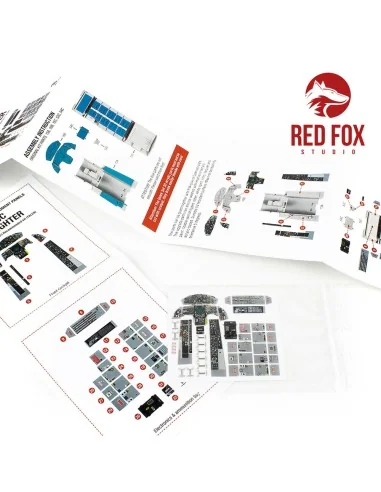 [NO_DESC] 1/32 F-104C Starfighter (for Italeri kit), 1/32 - Red Fox...