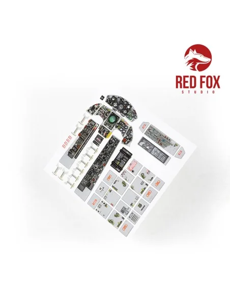 [NO_DESC] 1/32 F-104S Starfighter (for Italeri kit), 1/32 - Red Fox...
