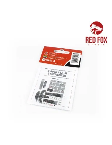 1/32 F-104S ASA M Starfighter (for Italeri kit), 1/32 - Red Fox Stu...