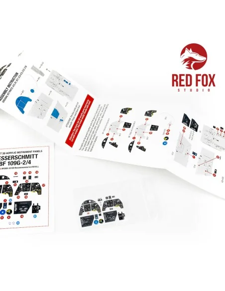 [NO_DESC] 1/32 Bf 109G-2/G-4 (for Revell kit), 1/32 - Red Fox Studi...
