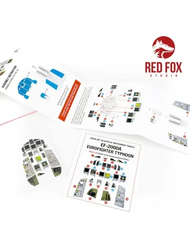 1/32 EF-2000A Eurofighter Typhoon (for Revell kit), 1/32 - Red Fox ...