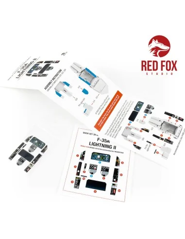[NO_DESC] 1/32 F-35A Lightning II (for Trumpeter kit), 1/32 - Red F...