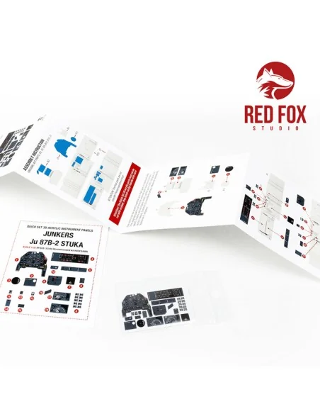 1/32 Junkers Ju 87G Stuka (for Hasegawa kit), 1/32 - Red Fox Studio...