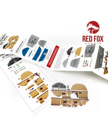 [NO_DESC] 1/32 Bf 108 Taifun Updated (Full Interior) (for Eduard ki...