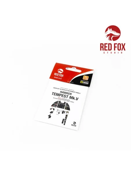 1/32 Hawker Tempest Mk.V (for Revell kit), 1/32 - Red Fox Studio RF...
