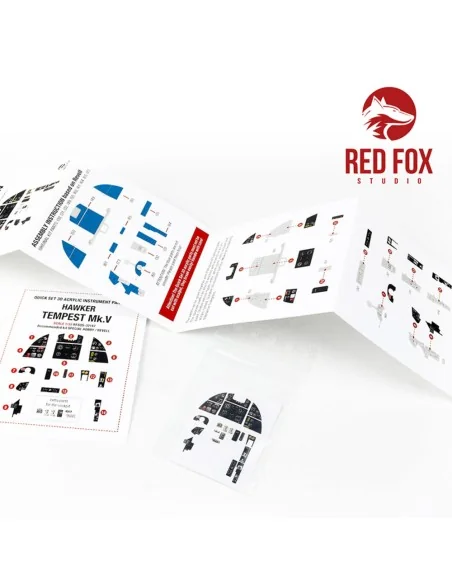 1/32 Hawker Tempest Mk.V (for Revell kit), 1/32 - Red Fox Studio RF...