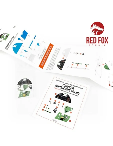 1/32 Hawker Hurricane Mk Iib (for Revell kit), 1/32 - Red Fox Studi...
