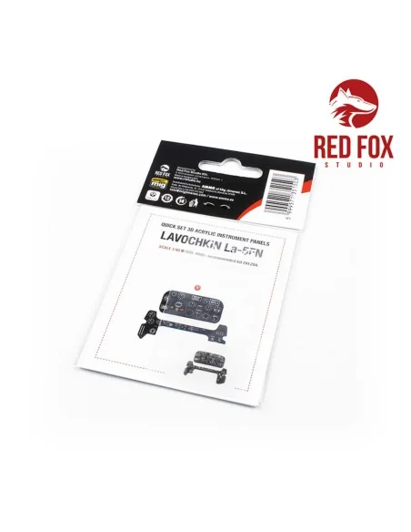 [NO_DESC] 1/48 Lavochkin La-5FN (for Zvezda kit), 1/48 - Red Fox St...