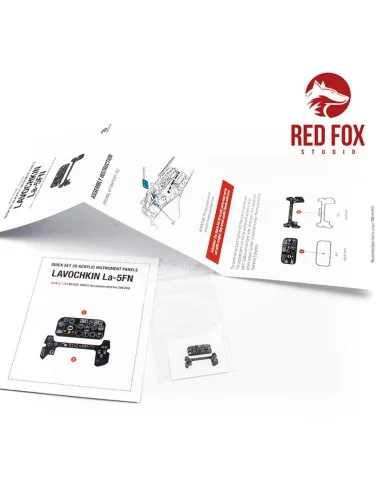 1/48 Lavochkin La-5FN (for Zvezda kit), 1/48 - Red Fox Studio RFSQS...