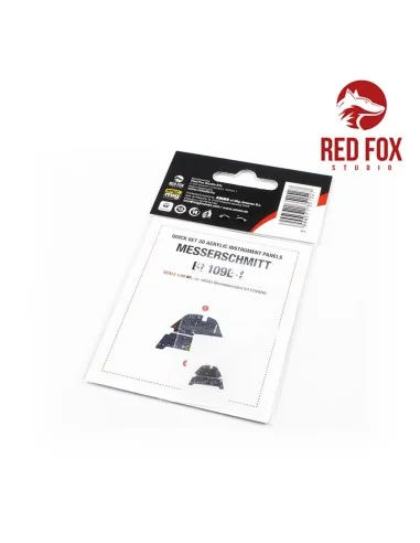 1/48 Messerschmitt Bf 109E-1 (for Eduard kit), 1/48 - Red Fox Studi...
