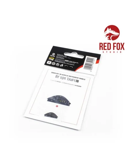 1/48 Bf 108 Taifun (for Eduard kit), 1/48 - Red Fox Studio RFSQS-48005