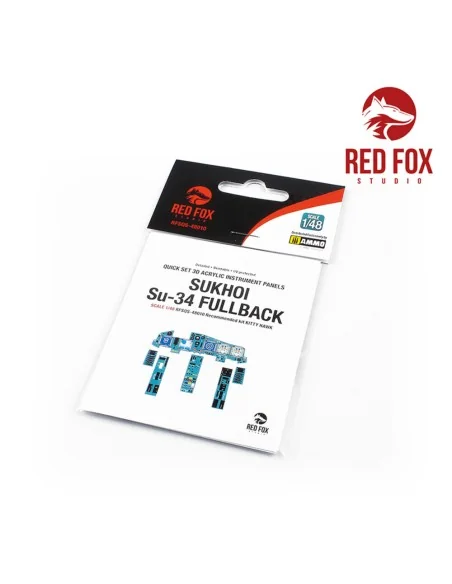 1/48 Su-34 Fullback (for Kitty Hawk kit), 1/48 - Red Fox Studio RFS...