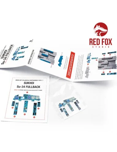 1/48 Su-34 Fullback (for Kitty Hawk kit), 1/48 - Red Fox Studio RFS...