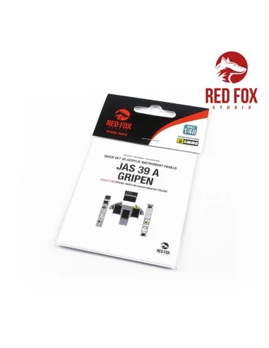 1/48 JAS 39 A Gripen (for Italeri kit), 1/48 - Red Fox Studio RFSQS...