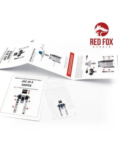 1/48 JAS 39 A Gripen (for Italeri kit), 1/48 - Red Fox Studio RFSQS...
