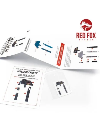 1/48 Messerschmitt Me 262 A-2a/U2 (for Hobby Boss kit), 1/48 - Red ...