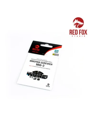 1/48 Mikoyan Gurevich MiG-3 (for Trumpeter kit), 1/48 - Red Fox Stu...