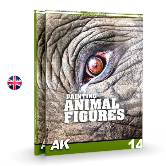 AK Learning 14 PAINTING ANIMAL FIGURES EN - AK Interactive AK518