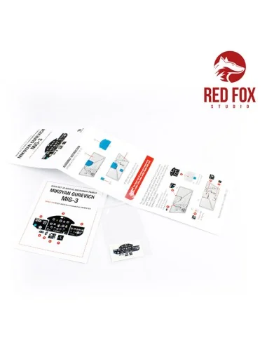 1/48 Mikoyan Gurevich MiG-3 (for Trumpeter kit), 1/48 - Red Fox Stu...
