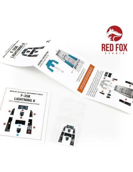 1/48 F-35B Lightning II (for Italeri kit), 1/48 - Red Fox Studio RF...