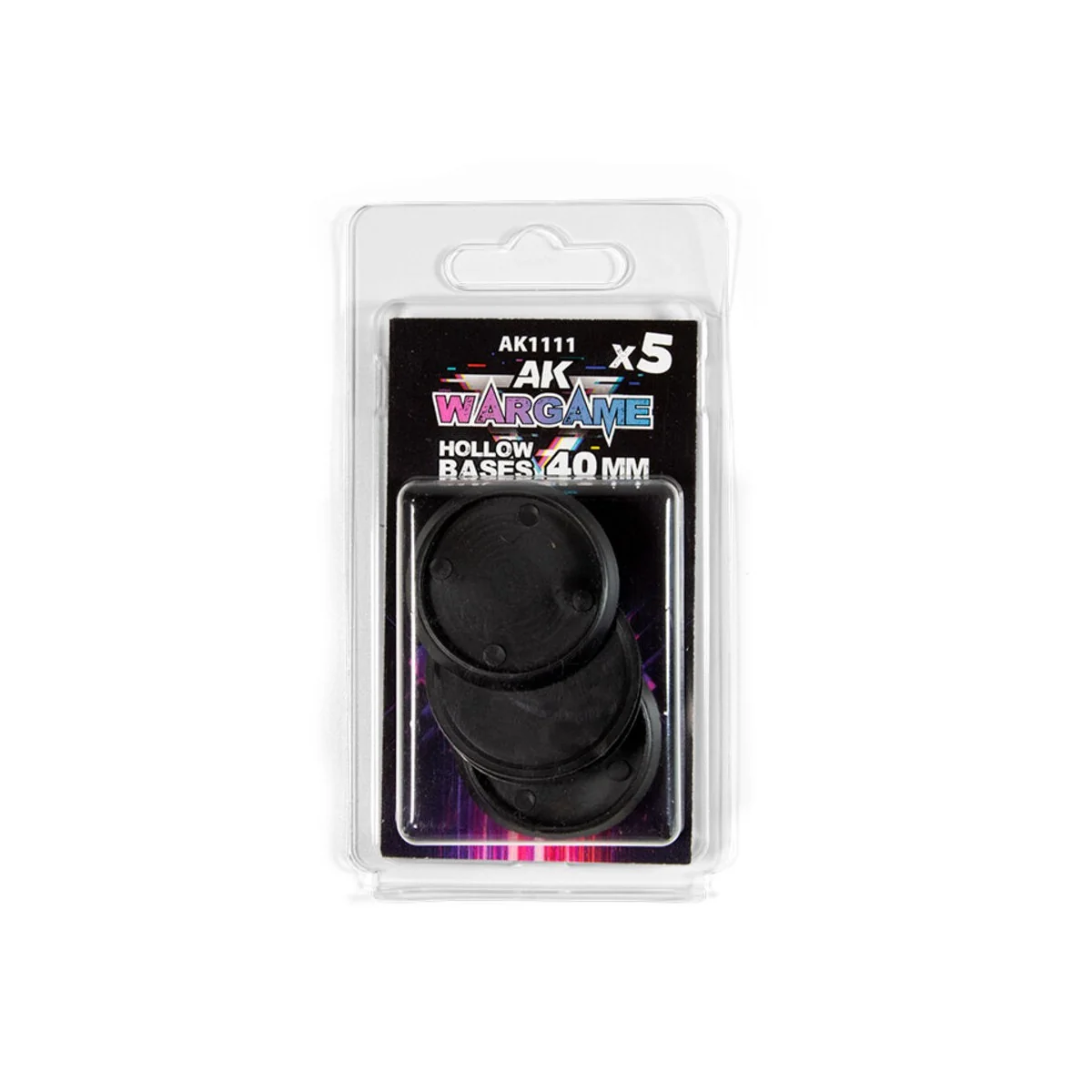 HOLLOW BASE 40mm - 5 units - AK Interactive AK1111