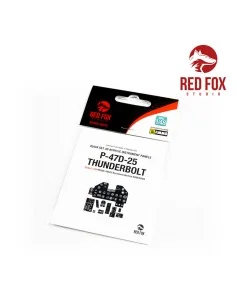 1/48 P-47D-25 Thunderbolt (for Hasegawa Kit), 1/48 - Red Fox Studio...