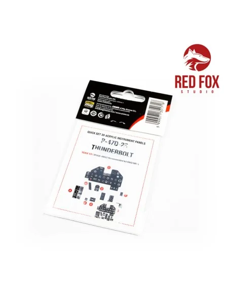 [NO_DESC] 1/48 P-47D-25 Thunderbolt (for Hasegawa Kit), 1/48 - Red ...