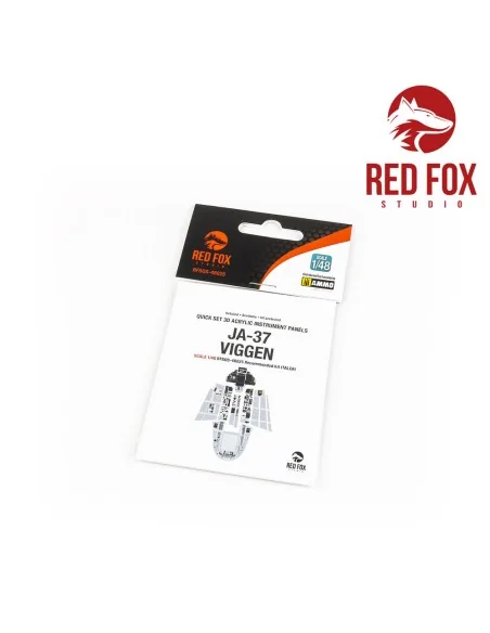 [NO_DESC] 1/48 Saab Ja-37 Viggen (for Italeri kit), 1/48 - Red Fox ...