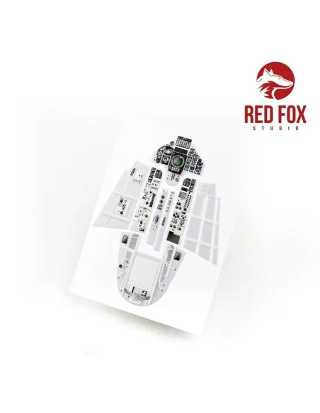 Saab AJ-37 Viggen (for Italeri kit), 1/48 - Red Fox Studio RFSQS-48026