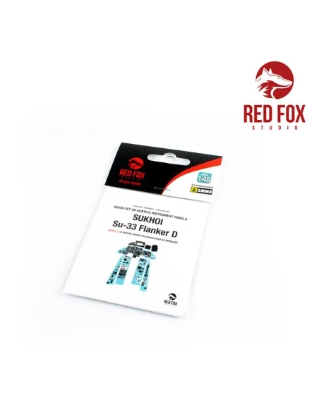 1/48 Sukhoi Su-33 Flanker D (for Minibase kit), 1/48 - Red Fox Stud...
