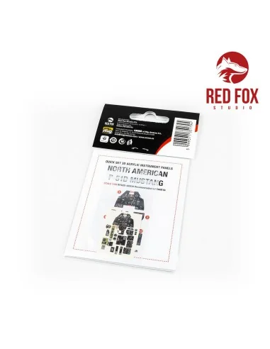 1/48 P-51D Mustang (for Tamiya kit), 1/48 - Red Fox Studio RFSQS-48030