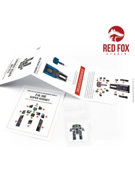 1/48 F/A-18E Super Hornet (for Revell kit), 1/48 - Red Fox Studio R...