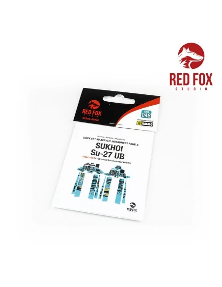 1/48 Su-27UB Flanker C (for GWH kit), 1/48 - Red Fox Studio RFSQS-4...