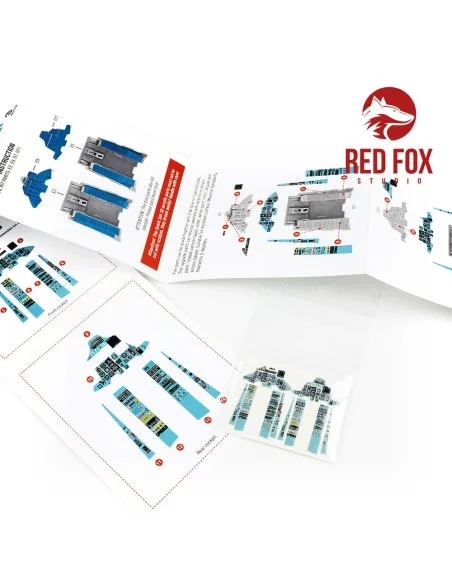 1/48 Su-27UB Flanker C (for GWH kit), 1/48 - Red Fox Studio RFSQS-4...
