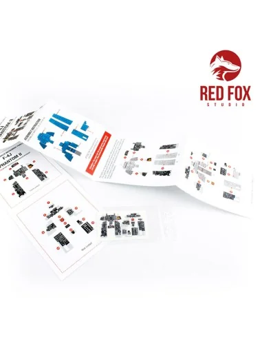 1/48 F-4J Phantom II (for Academy kit), 1/48 - Red Fox Studio RFSQS...