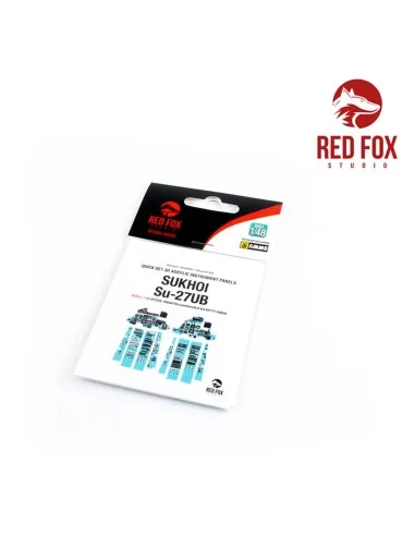 1/48 Sukhoi Su-27UB (fot Kitty Hawk kit), 1/48 - Red Fox Studio RFS...