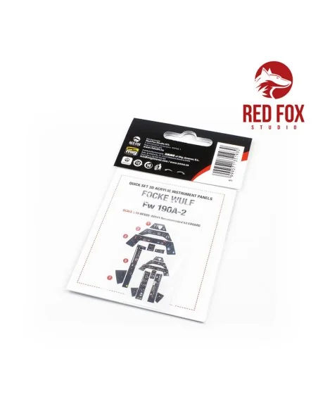 1/48 Focke Wulf Fw 190A-2 (for Eduard kit), 1/48 - Red Fox Studio R...