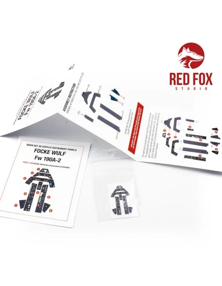 1/48 Focke Wulf Fw 190A-2 (for Eduard kit), 1/48 - Red Fox Studio R...
