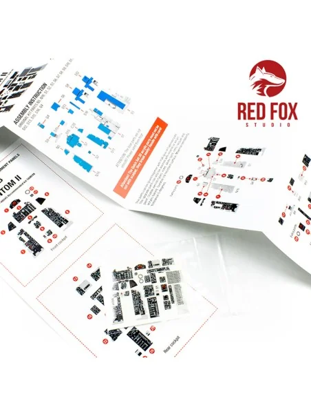 1/48 McDonnell DOUGLAS F-4B Phantom II (for Tamiya Kit), 1/48 - Red...