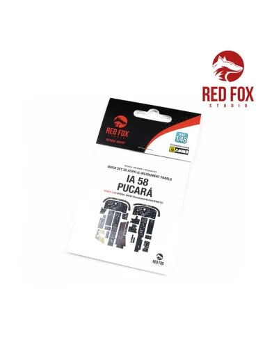 1/48 IA 58 Pucará (for Kinetic kit), 1/48 - Red Fox Studio RFSQS-48047