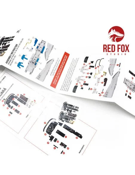 1/48 IA 58 Pucará (for Kinetic kit), 1/48 - Red Fox Studio RFSQS-48047