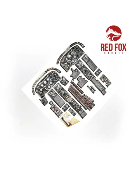 1/48 IA 58 Pucará (for Kinetic kit), 1/48 - Red Fox Studio RFSQS-48047