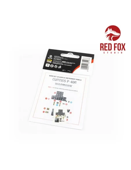 1/48 Curtiss P-40B Warhawk (for Airfix kit), 1/48 - Red Fox Studio ...