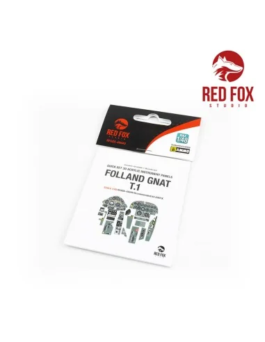 1/48 Folland Gnat T.1 (for Airfix kit), 1/48 - Red Fox Studio RFSQS...