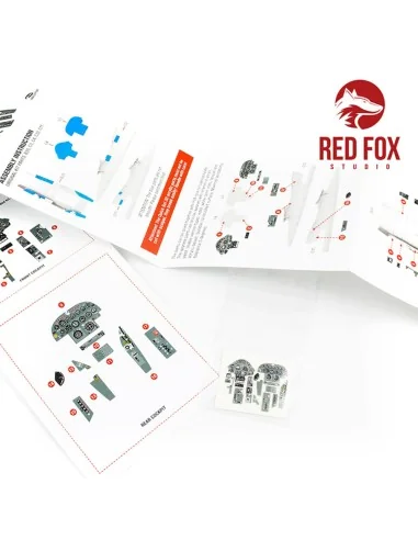 1/48 Folland Gnat T.1 (for Airfix kit), 1/48 - Red Fox Studio RFSQS...