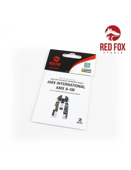 1/48 AMX A-1M (for Kinetic kit), 1/48 - Red Fox Studio RFSQS-48051