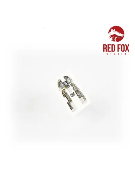 1/48 AMX A-1M (for Kinetic kit), 1/48 - Red Fox Studio RFSQS-48051