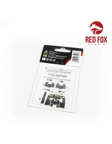1/48 F-22 Raptor (for Hasegawa kit), 1/48 - Red Fox Studio RFSQS-48057